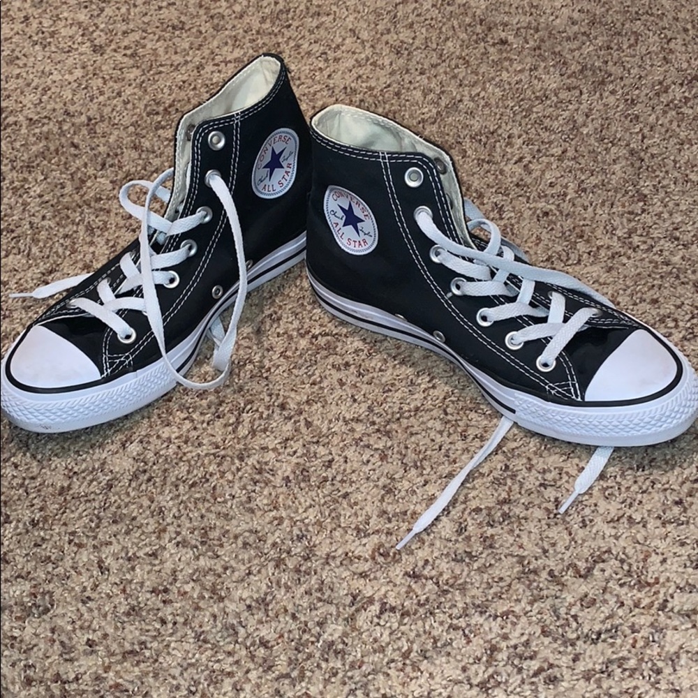Black High Top Converse!!